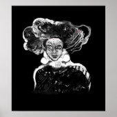 Poster Pintura digital realizada en Photoshop con tableta (Devant)