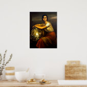 Poster Pintura "La Fuensanta" Julio Romero de Torres (Cuisine)