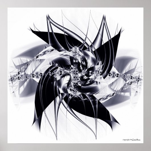 Poster Pinwheel Chic (Devant)