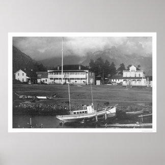 Poster Pioneer House Sitka, Alaska 1912