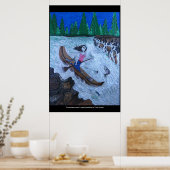 Poster "Pioneering woman" (Cuisine)