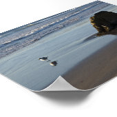 Poster Pipe De Sable Sur La Plage (Coin)