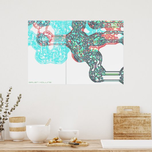 Poster Pipeline cellulaire (Cuisine)