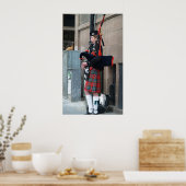 Poster Piper on the Royal Mile (Cuisine)