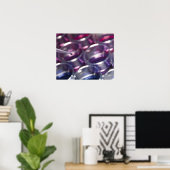 Poster Pipette et pétri avec fluides (Bureau à domicile)