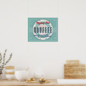 Poster Piping à café chaud (Cuisine)