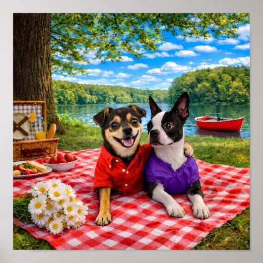 Poster "Pique-nique" (Devant)