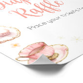 Poster Pique-nique Bébé Brunch Baby shower Déchets Raffle (Coin)