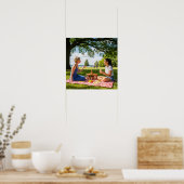 Poster Pique-nique dans le parc (Cuisine)