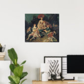 Poster Pique-nique dans un parc (Bureau à domicile)