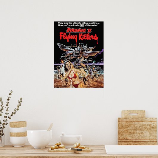 Poster Piranha (Cuisine)