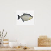 Poster Piranha tacheté (Cuisine)