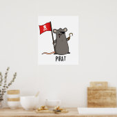 Poster Pirat Funny Pirate Pirate (Cuisine)