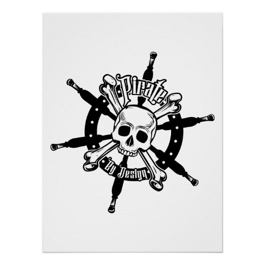 Poster Pirate (Devant)