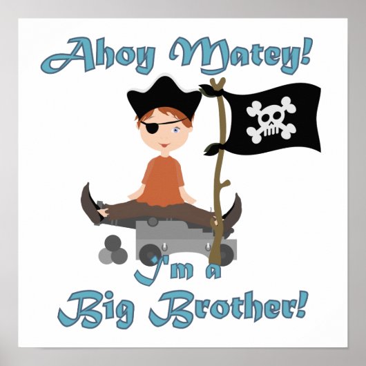 Poster Pirate Big Brother (Devant)