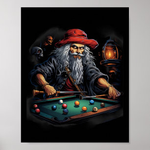 Poster Pirate Billard billard Lecteur Buccaneer Sports