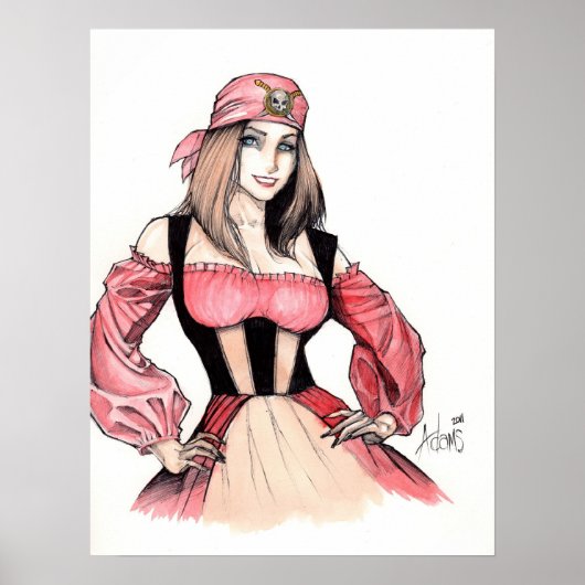 Poster Pirate Chick (Devant)