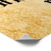 Poster Pirate Crâne Et Os Bienvenue Halloween Party (Coin)