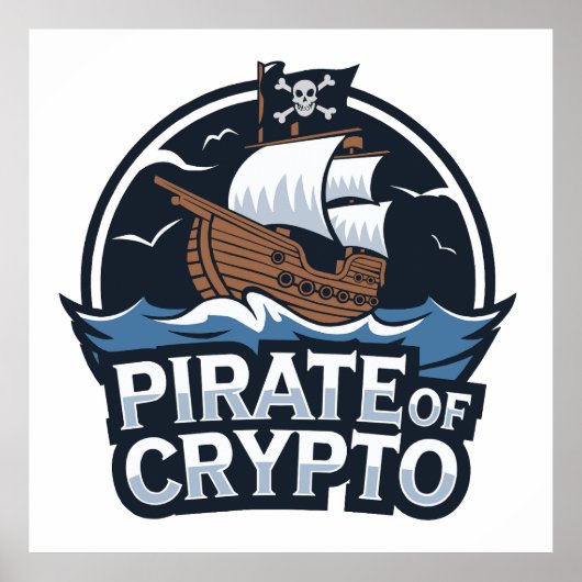 Poster Pirate de Crypto (Devant)