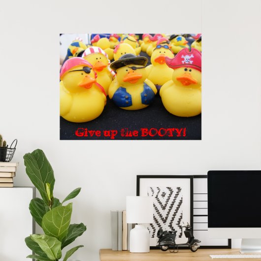Poster Pirate Duckies (Bureau à domicile)