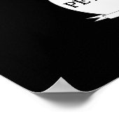 Poster Pirate et monogramme (Coin)