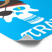 Poster PiRate Funny Pi Day Math Crull (Coin)