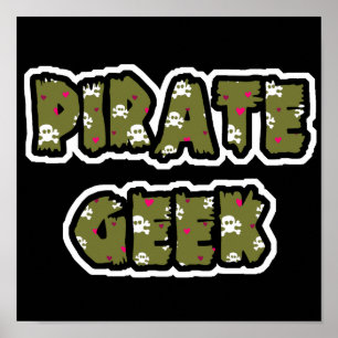 Poster Pirate Geek