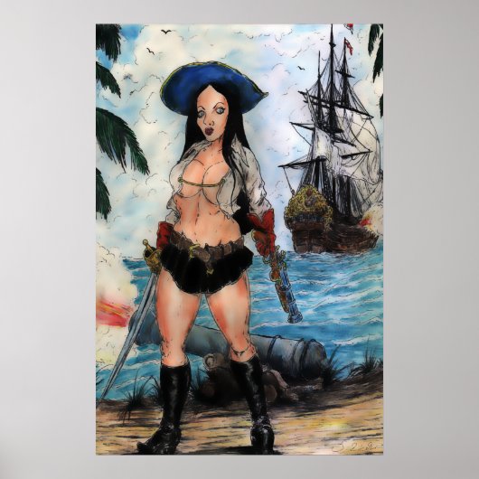Poster Pirate Lady (Devant)