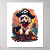 Poster Pirate Poodle Plunder (Devant)