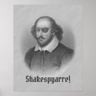 Poster Pirate Shakespeare