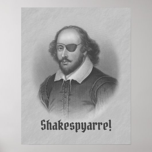 Poster Pirate Shakespeare (Devant)