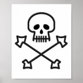 Poster Pirate simple (Devant)