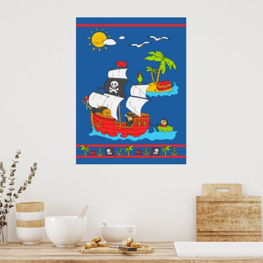 Poster Pirates (Cuisine)