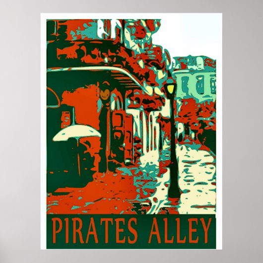 Poster Pirates Alley (Devant)