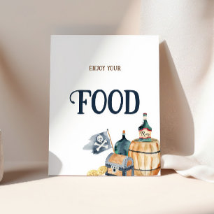 Poster Pirates Baby shower