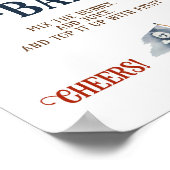 Poster Pirates Baby shower Momosa Bar (Coin)