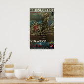 POSTER PIRATES DE L'AVION (Cuisine)