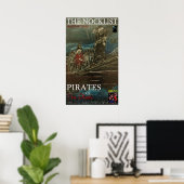 POSTER PIRATES DE L'AVION (Bureau à domicile)