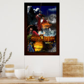 Poster "Pirates des 7 mers" (Cuisine)