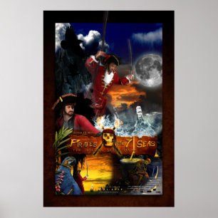 Poster "Pirates des 7 mers"