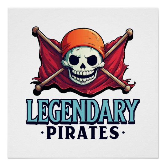 Poster Pirates légendaires (Devant)