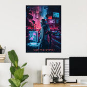 Poster Piratons le Système (Bureau à domicile)