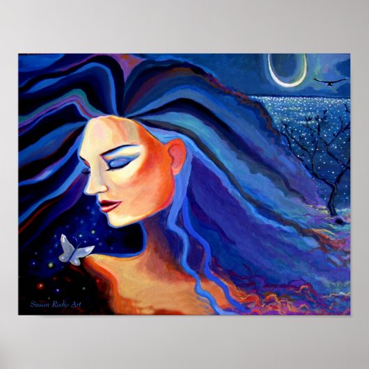 Poster Piscean Moon - Imprimer (Devant)