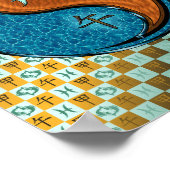 Poster Pisces & Bois Cheval (Coin)