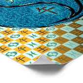 Poster Pisces & Eau Cheval (Coin)