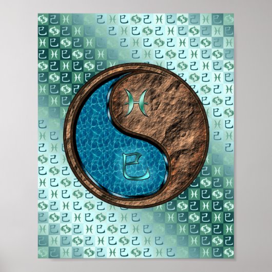 Poster Pisces et Serpent de Terre (Devant)