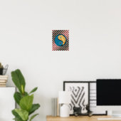 Poster Pisces et Tigre de Feu (Bureau à domicile)