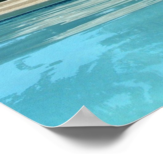 Poster piscine (Coin)