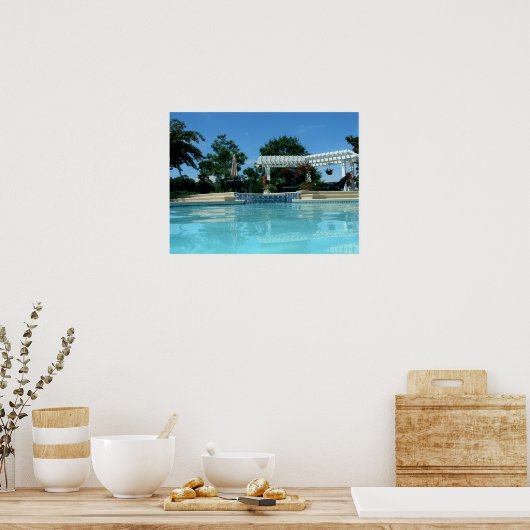 Poster piscine (Cuisine)
