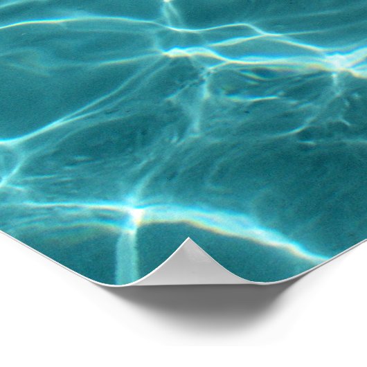 Poster Piscine (Coin)